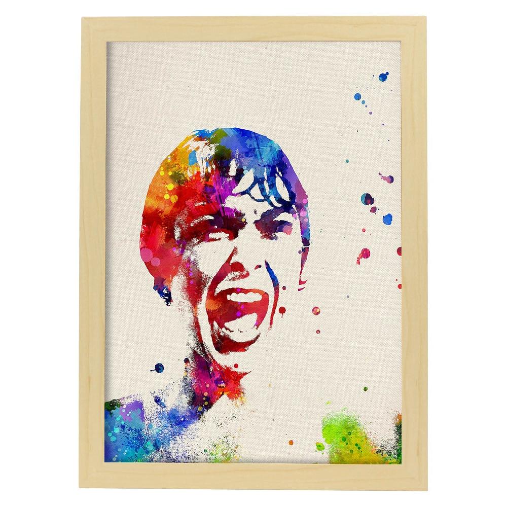 Nacnic Poster Acuarela De Psycho