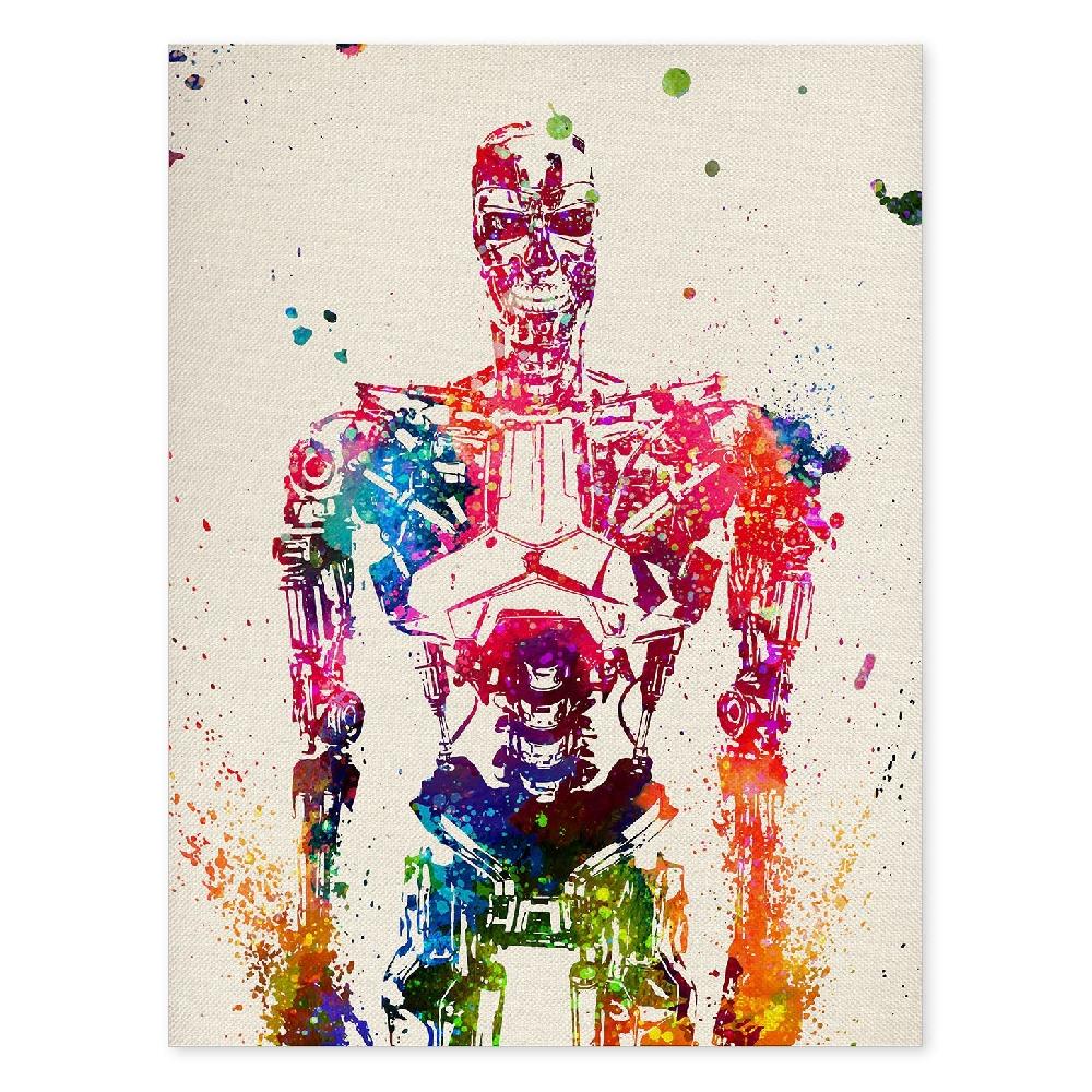 nacnic Poster acuarela de Terminator2
