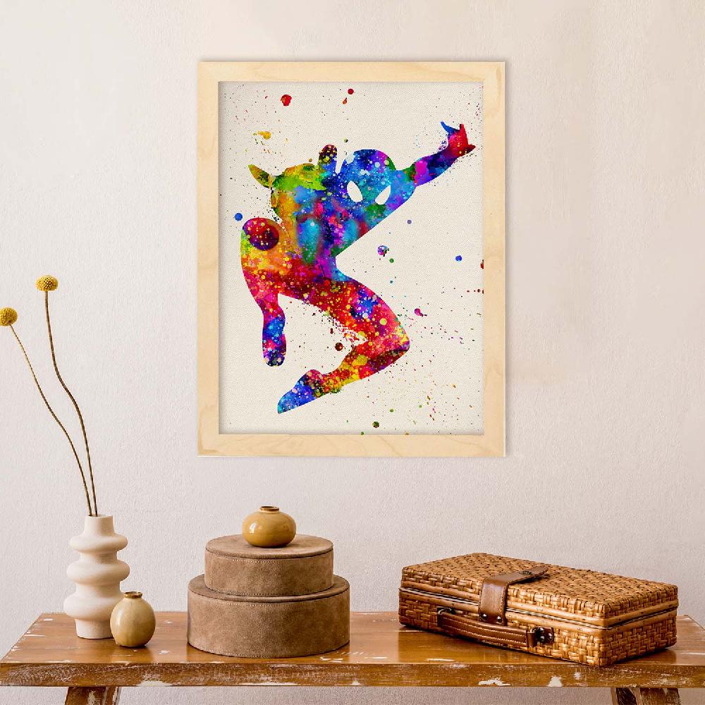 Nacnic Poster Acuarela Spiderman De Cine