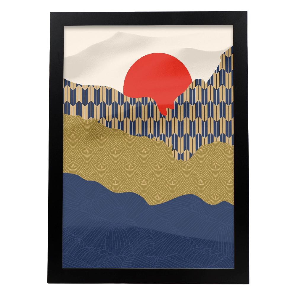Nacnic Póster Amanecer En La Web