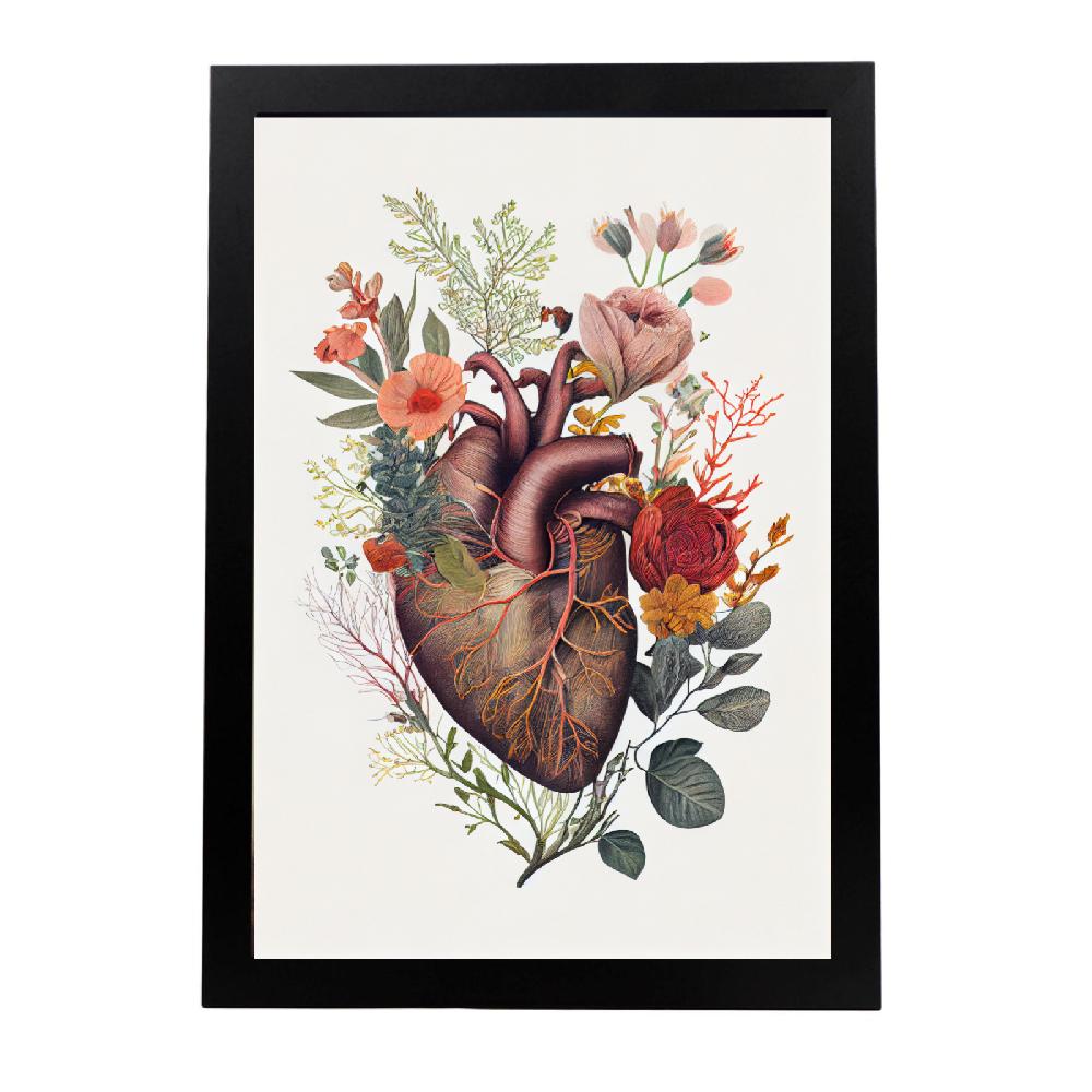 Nacnic Póster Anatómico De Corazón