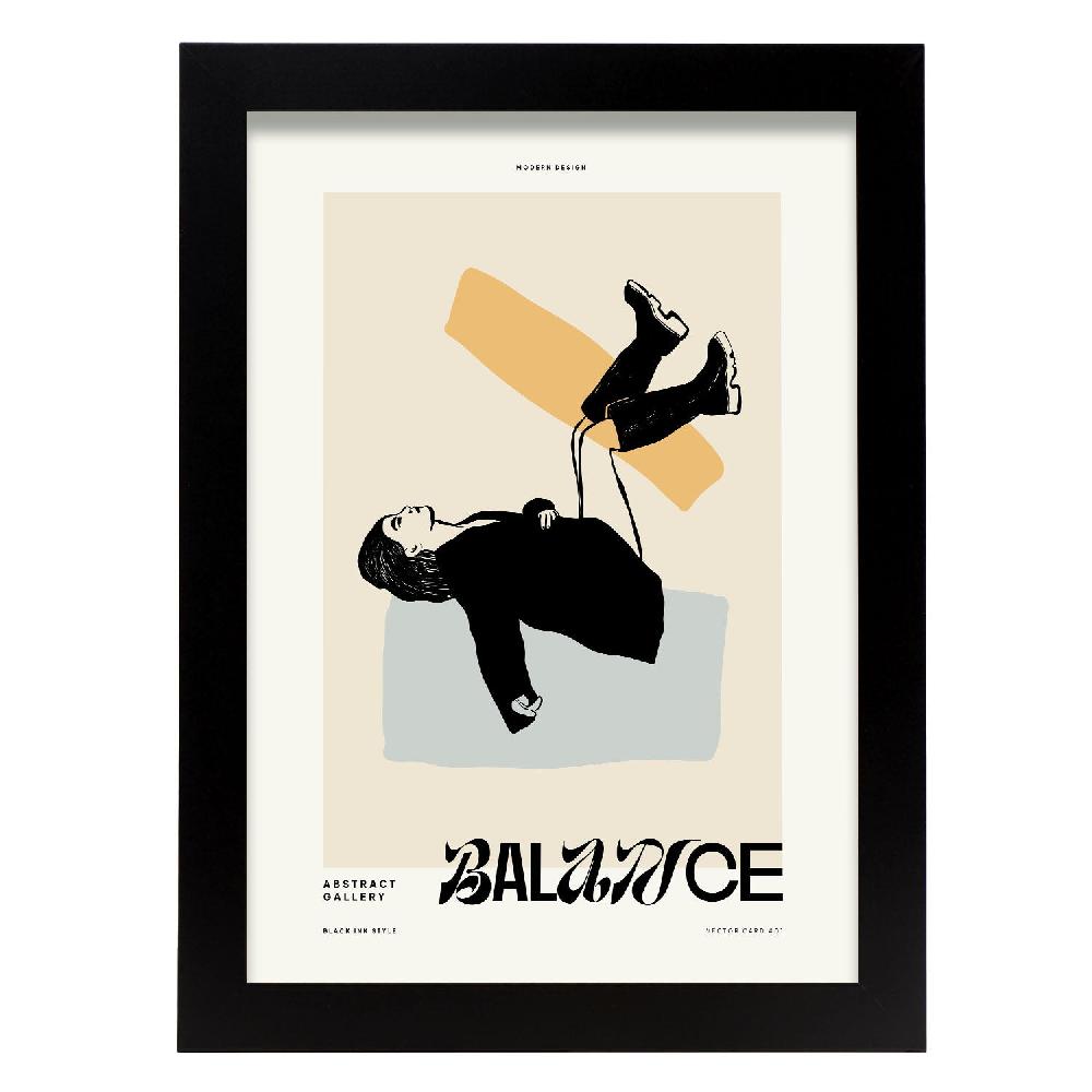 nacnic Póster Confident: Seguro de ti mismo