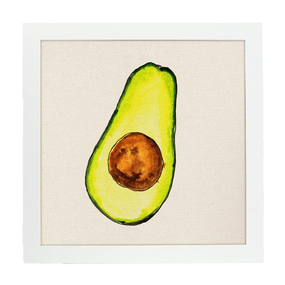 Nacnic Póster Cuadrado Ilustrado De Aguacate