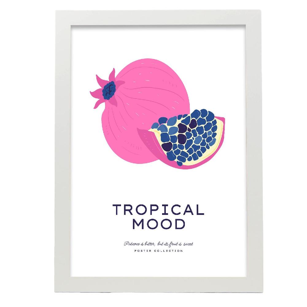Nacnic Póster De Ambiente Tropical Granada