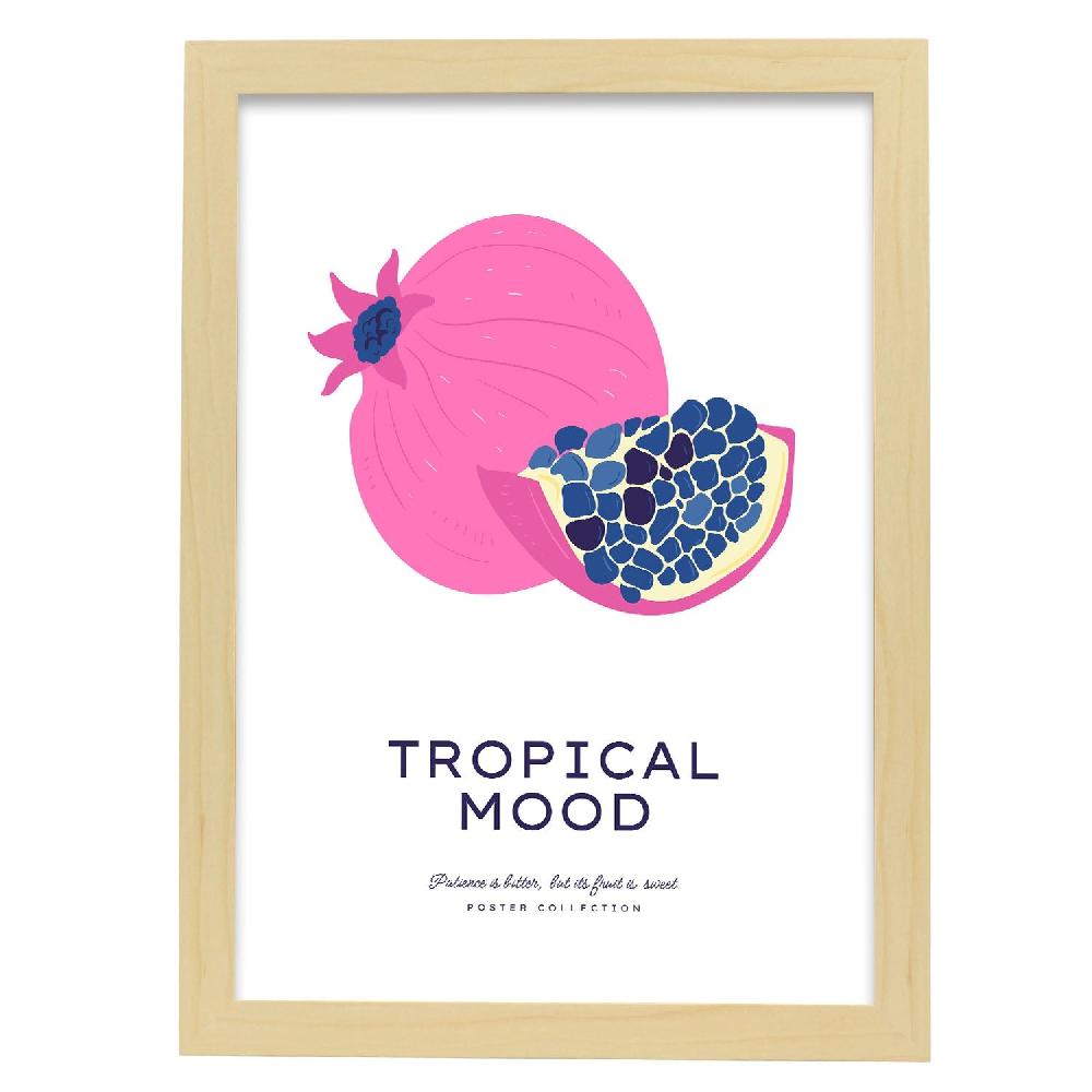 Nacnic Póster De Ambiente Tropical Granada