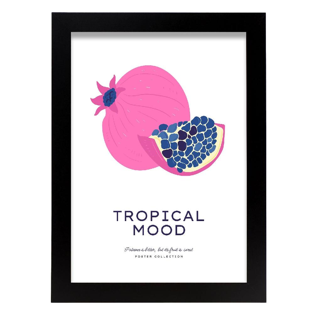 nacnic Póster de Ambiente Tropical Granada