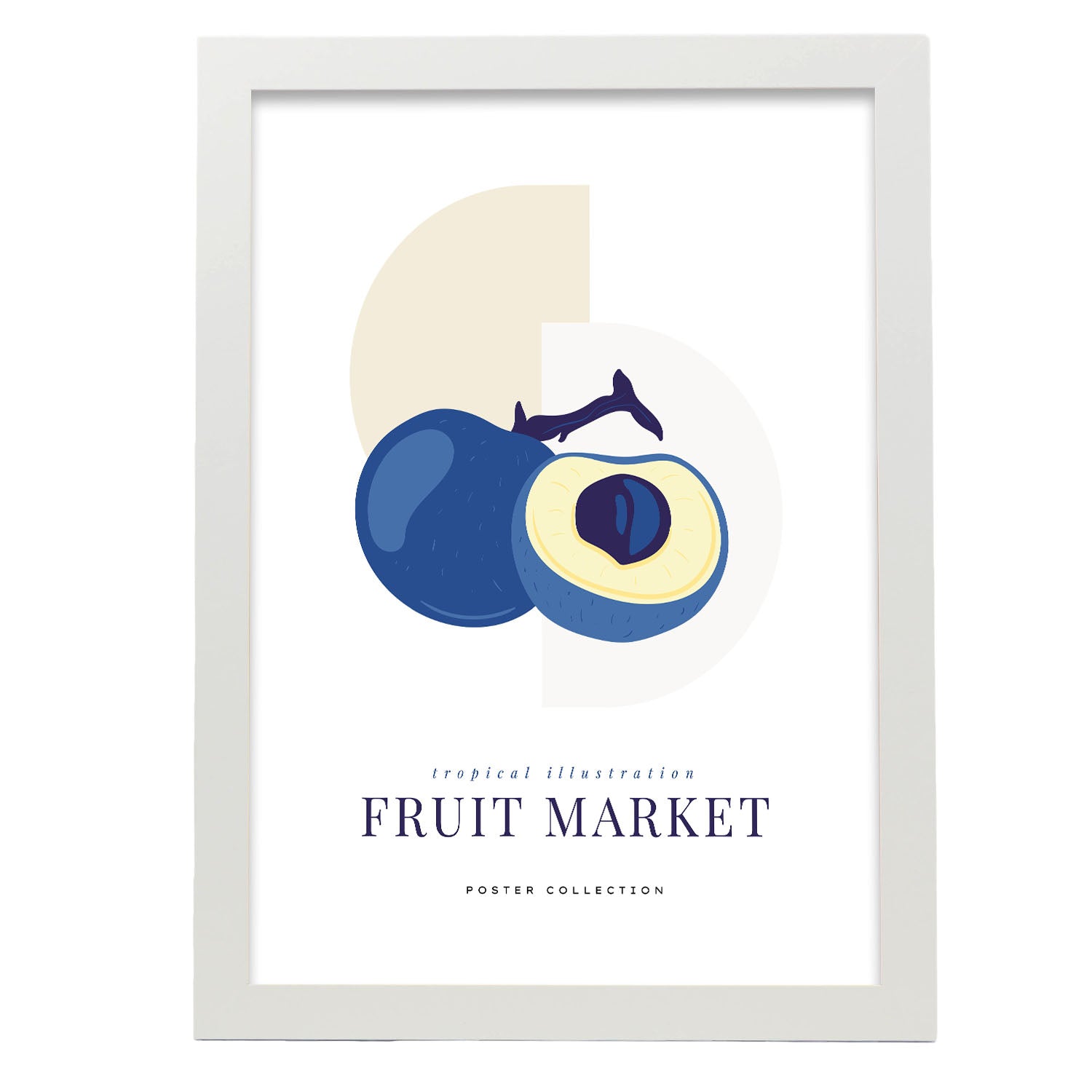 Nacnic Póster De Blue Peach