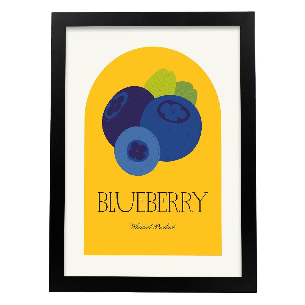 Nacnic Póster De Blueberry