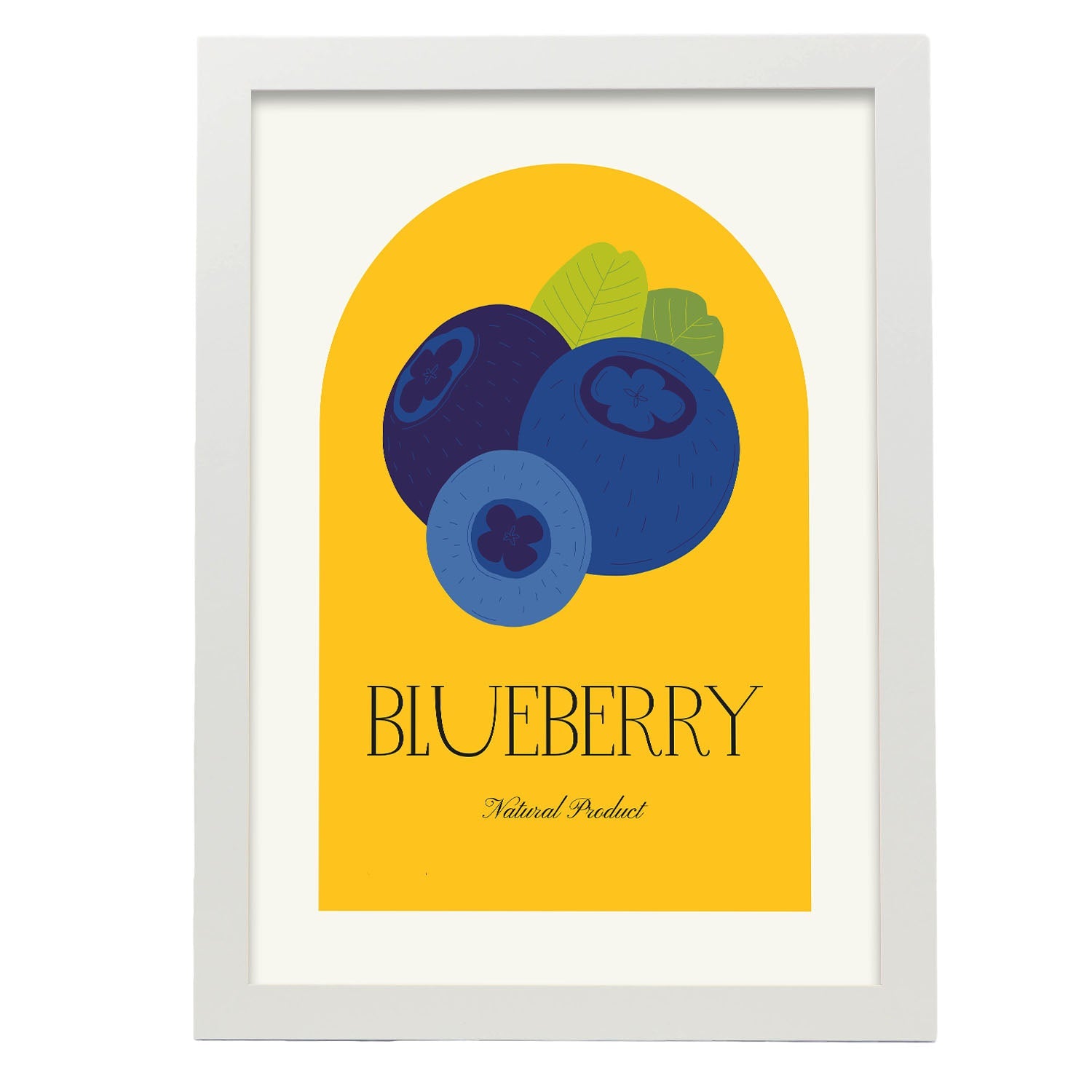 Nacnic Póster De Blueberry