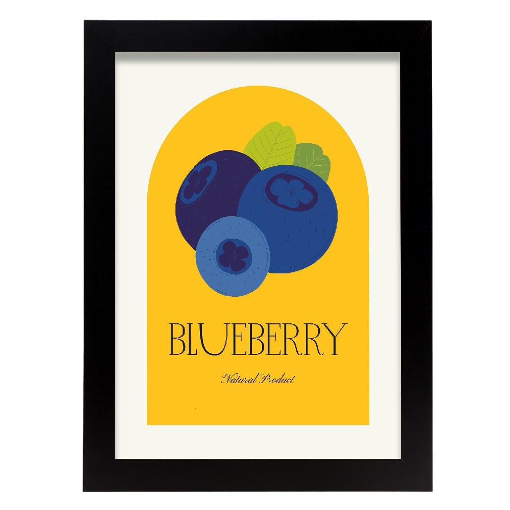 nacnic Póster de Blueberry