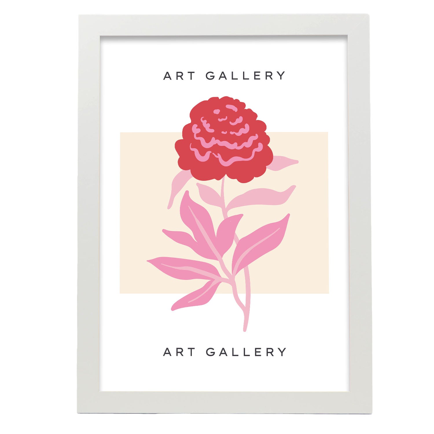 Nacnic Póster De Camellia Flower