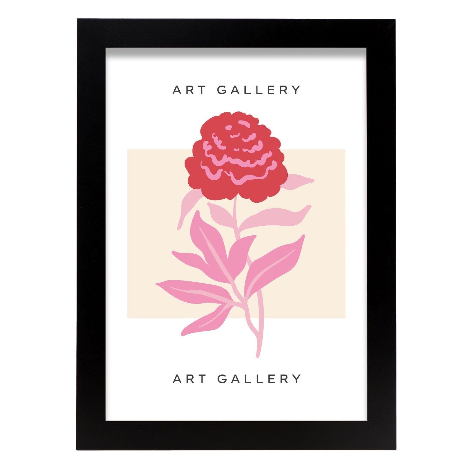 nacnic Póster de Camellia Flower
