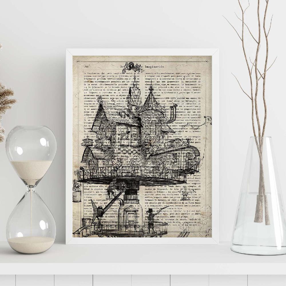 Nacnic Poster De Casa Victoriana Vintage