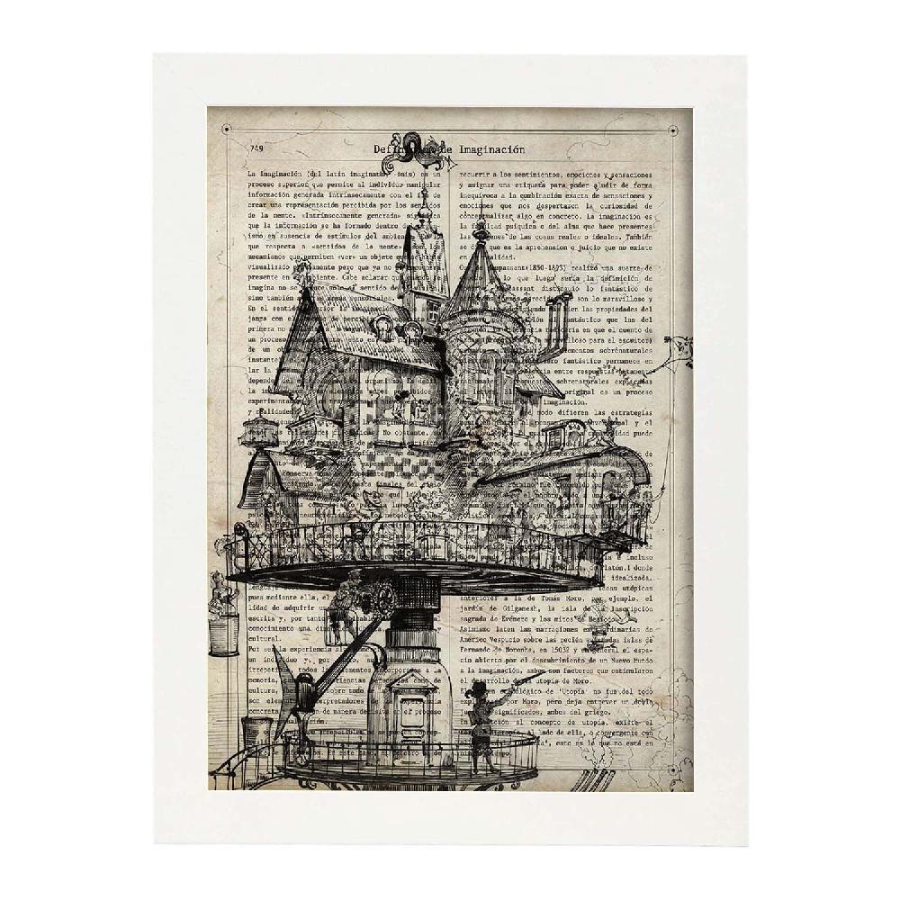 Nacnic Poster De Casa Victoriana Vintage