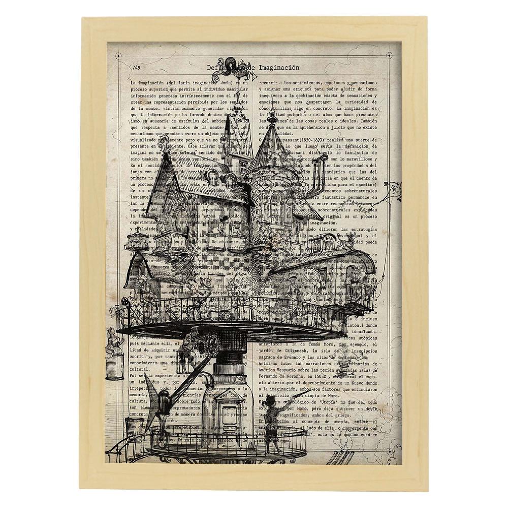 Nacnic Poster De Casa Victoriana Vintage