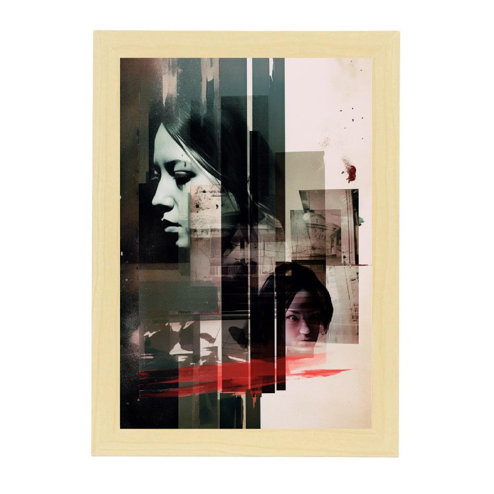 Nacnic Póster De Collage Vintage Y Efímero