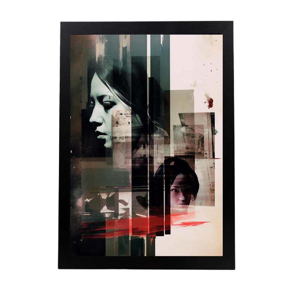 nacnic Póster de Collage Vintage y Efímero