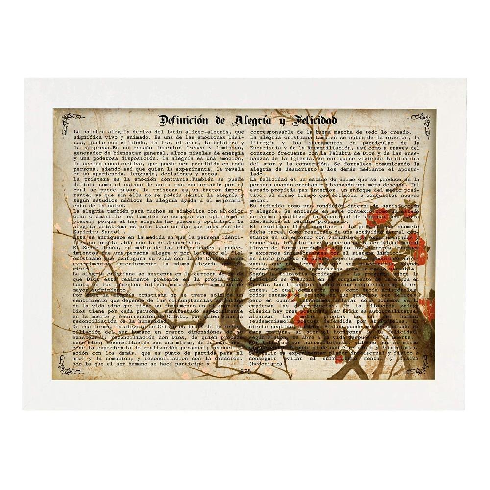 Nacnic Póster De Diseños Japoneses Y Almendro