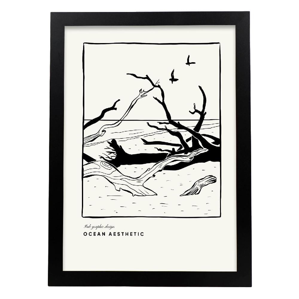 Nacnic Póster De Driftwood