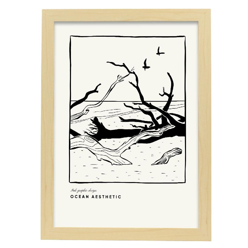Nacnic Póster De Driftwood