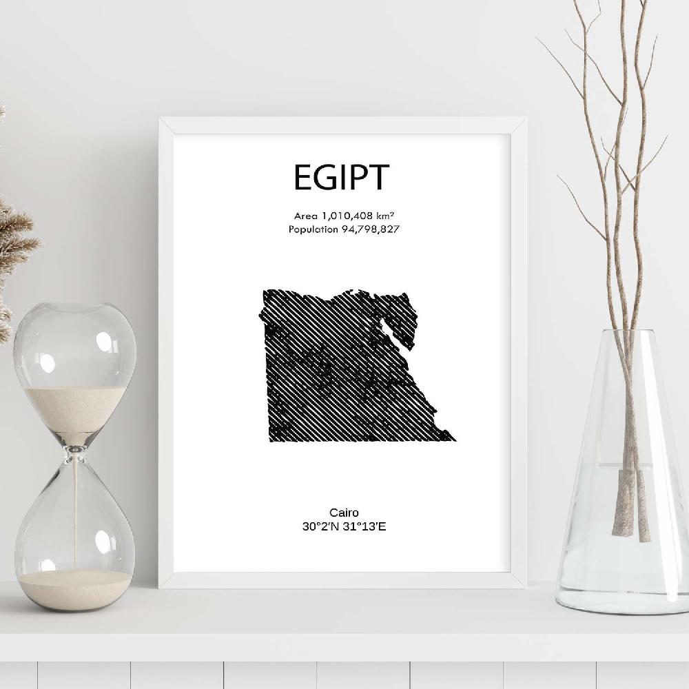 Nacnic Poster De Egipto Del Mundo