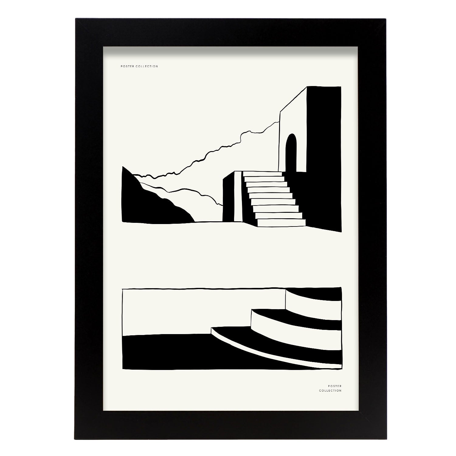 nacnic Póster de Escaleras