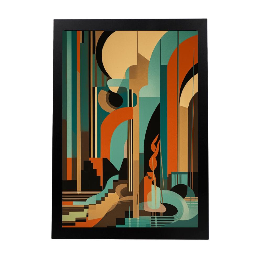 nacnic Póster de estilo japonés minimalista