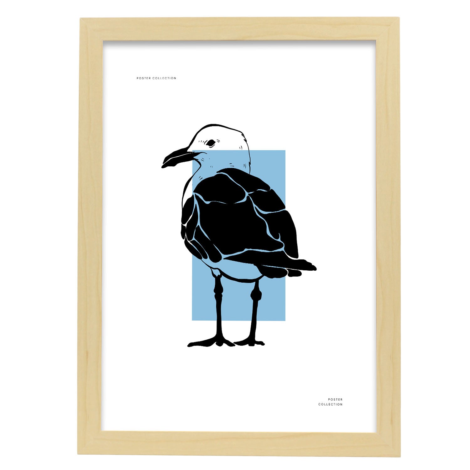 Nacnic Póster De Gaviota: Encanto Del Mar