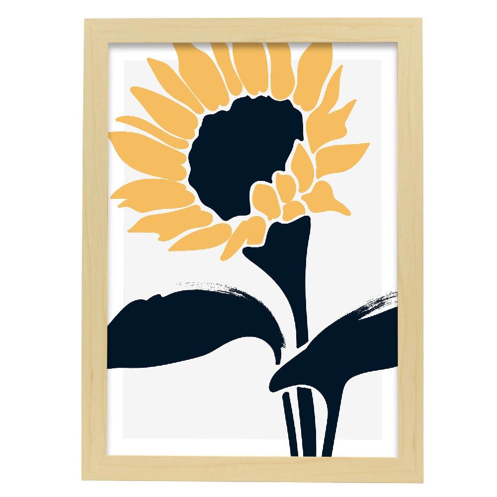 Nacnic Póster De Girasol