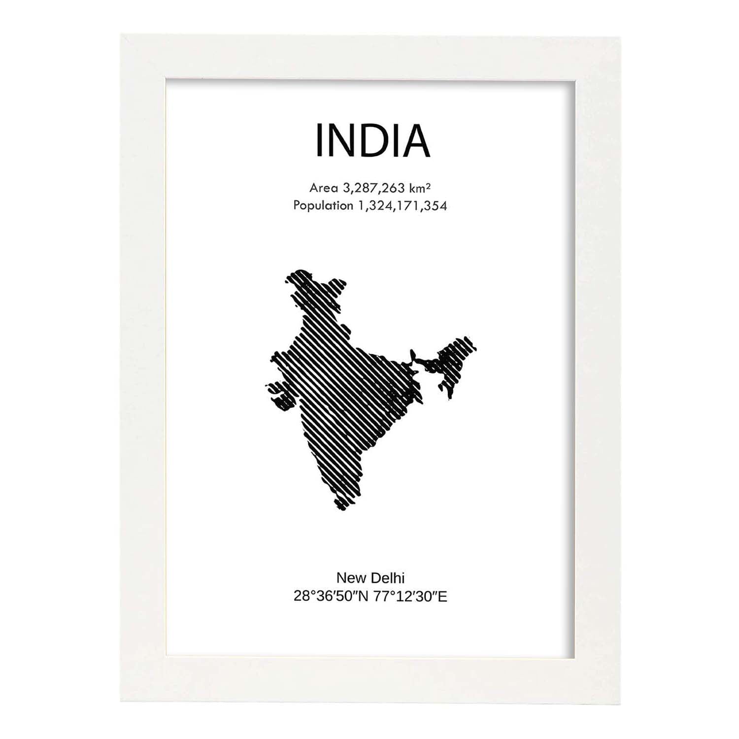 Nacnic Poster De India Del Mundo