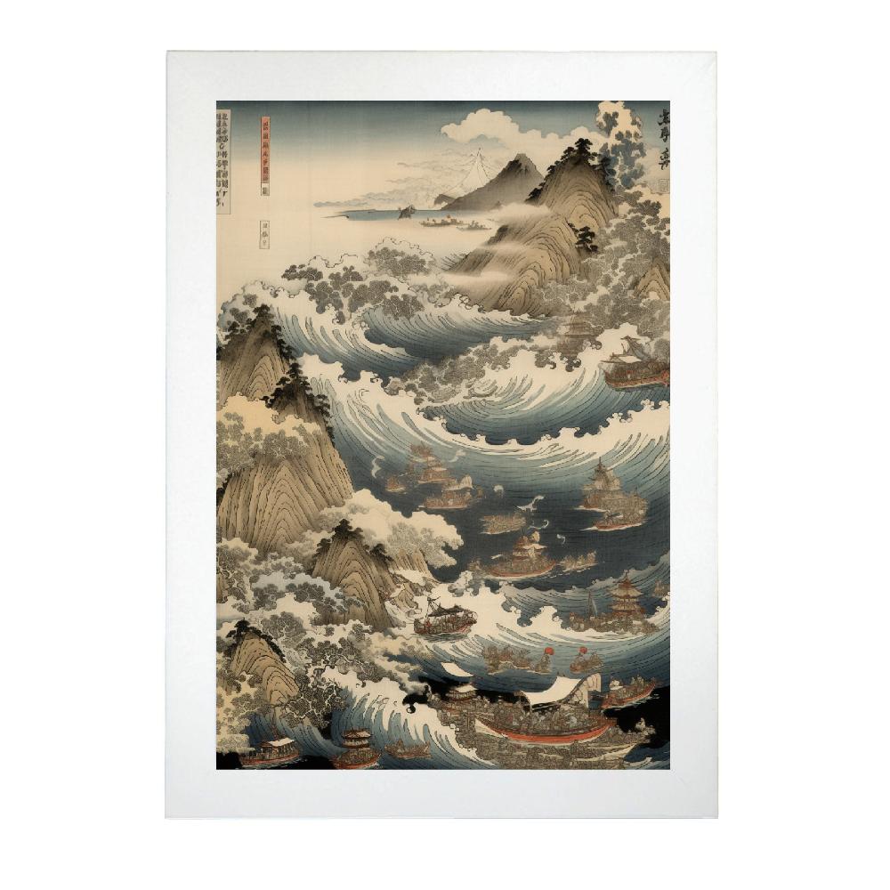 Nacnic Póster De Katsushika Hokusai
