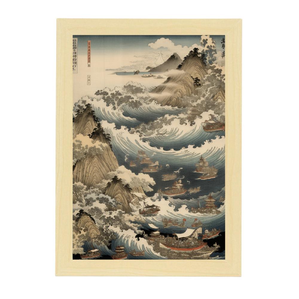 Nacnic Póster De Katsushika Hokusai