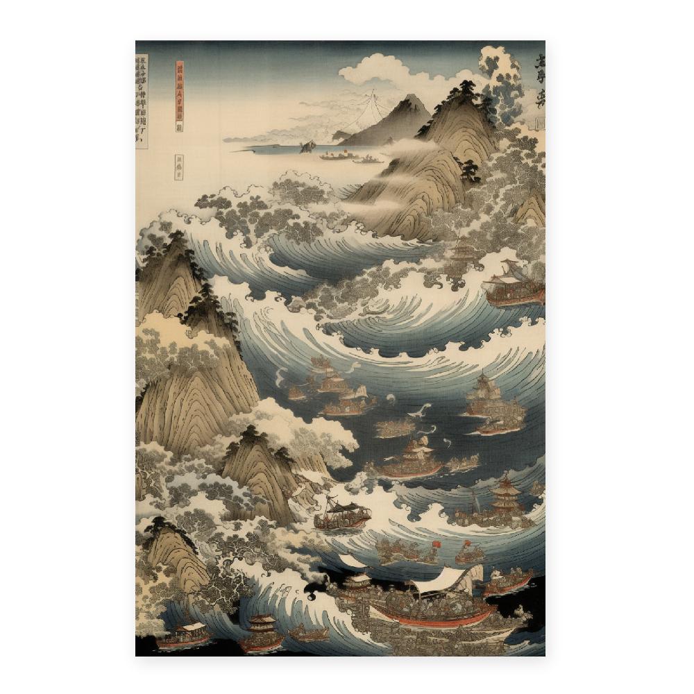 Nacnic Póster De Katsushika Hokusai