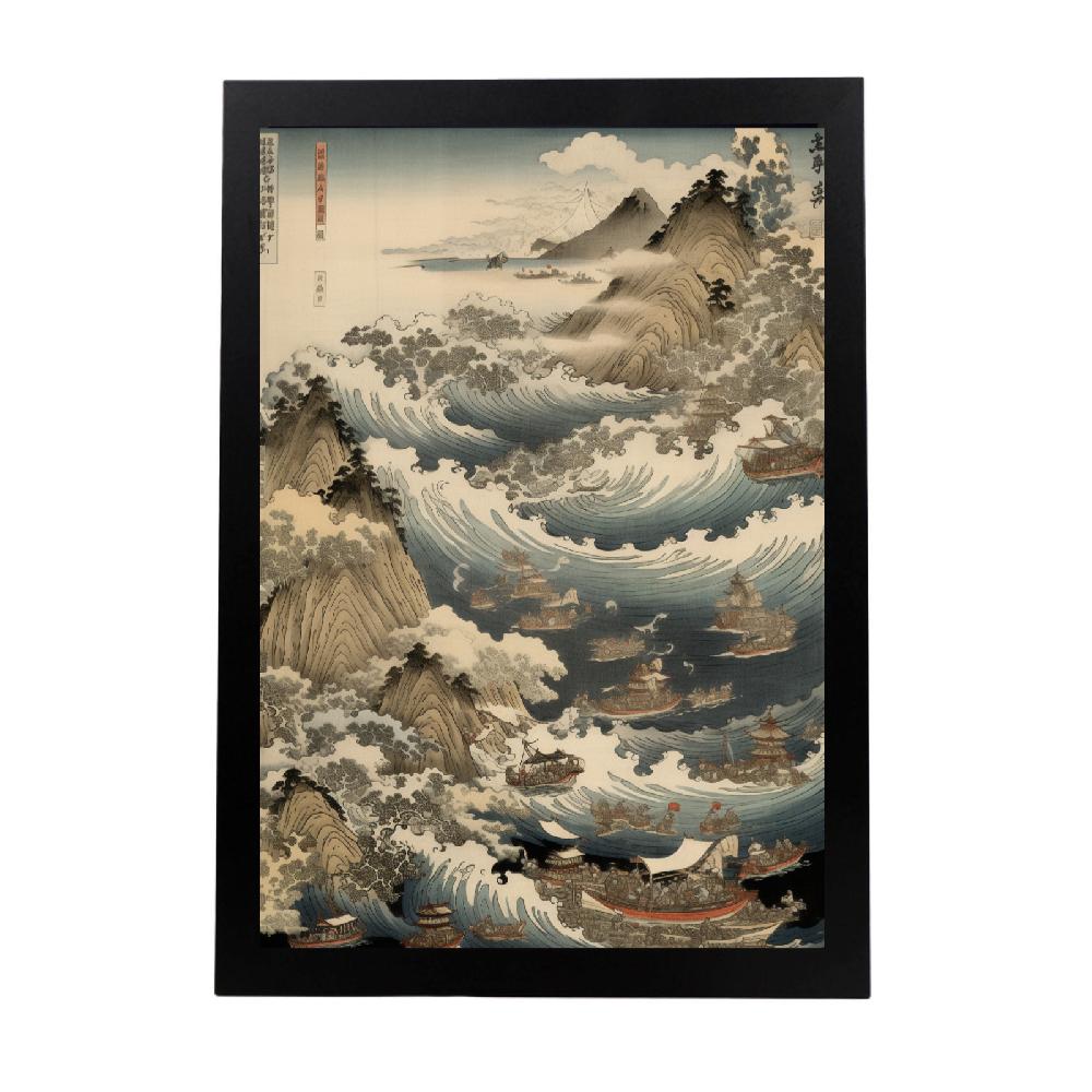 nacnic Póster de Katsushika Hokusai