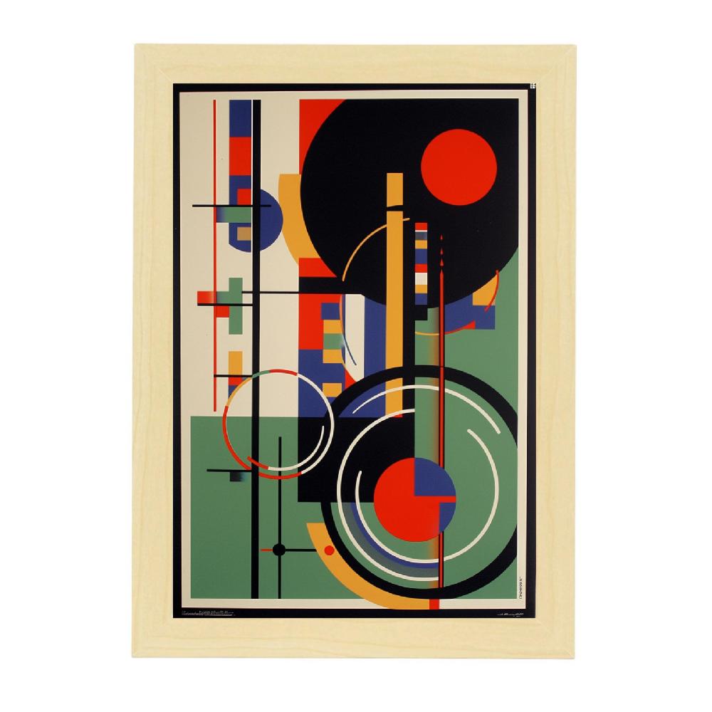 Nacnic Póster De La BAUHAUS Por Gunta Stolzl