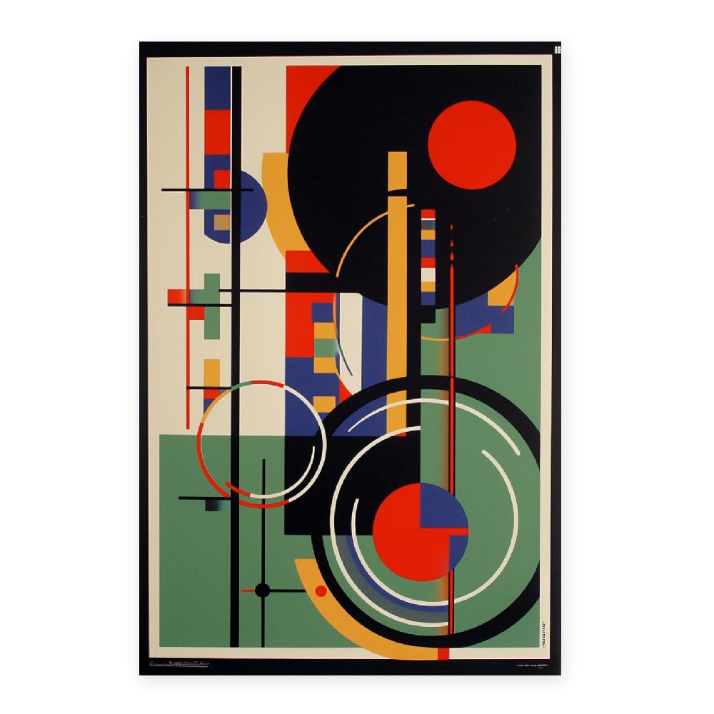 Nacnic Póster De La BAUHAUS Por Gunta Stolzl