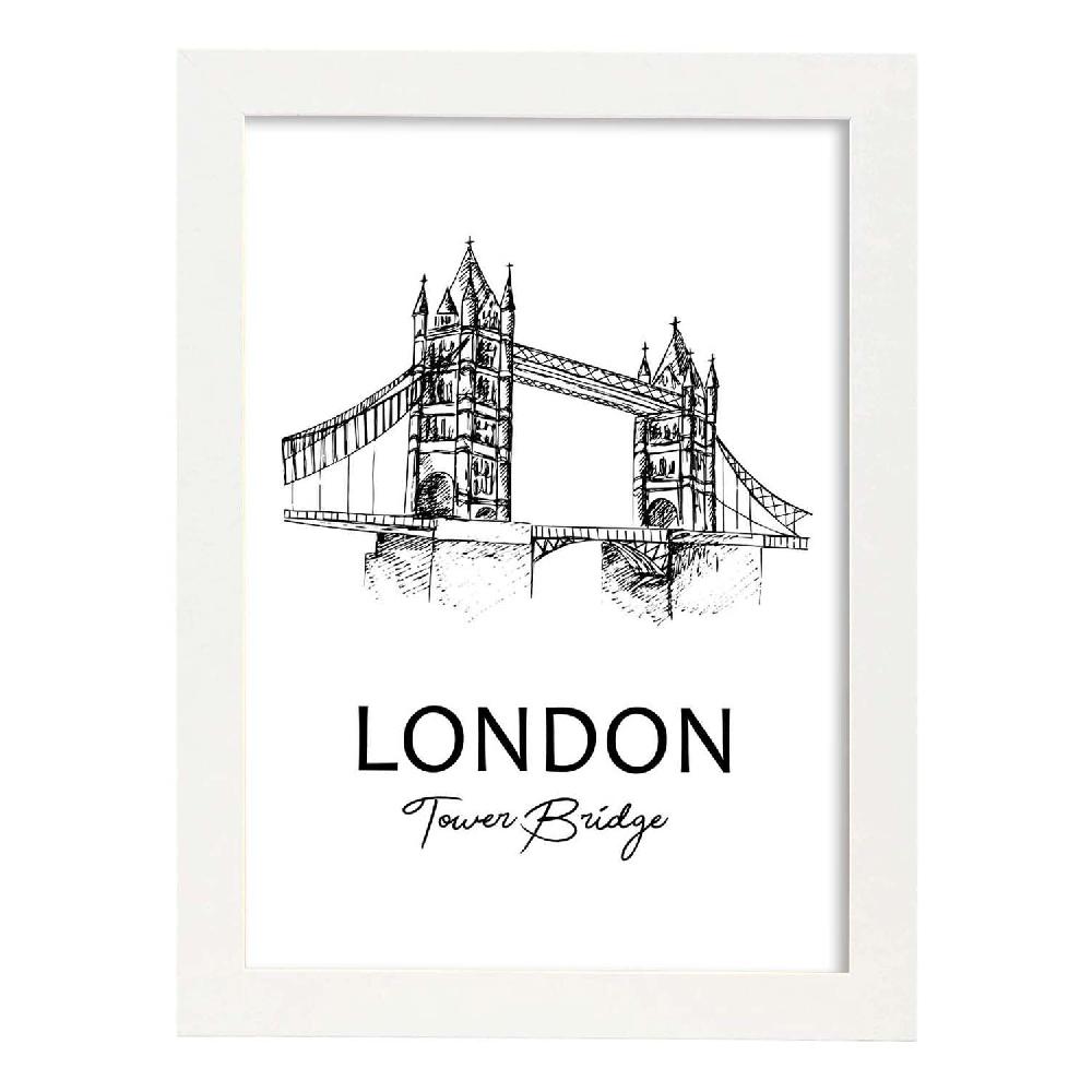Nacnic Póster De La Torre De Londres