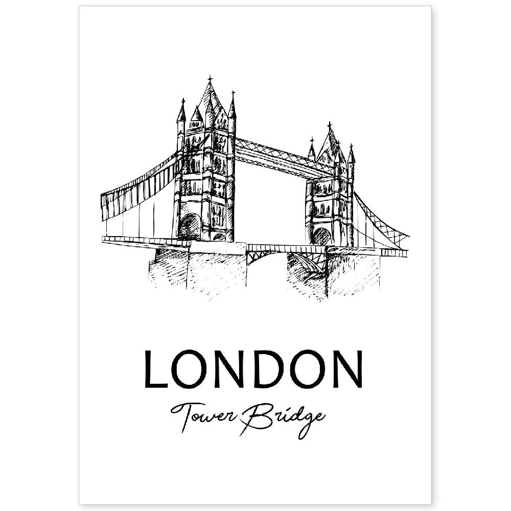 nacnic Póster de la Torre de Londres