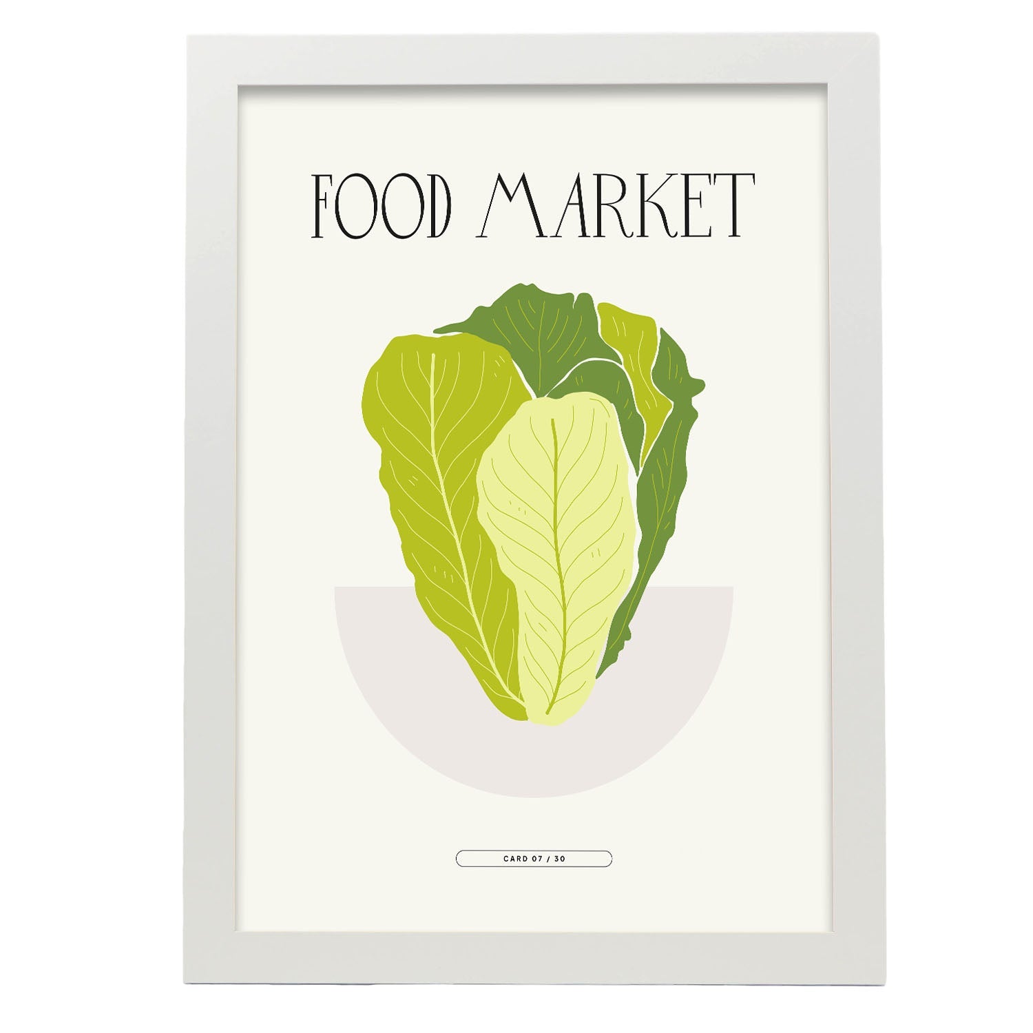 Nacnic Póster De Lechuga