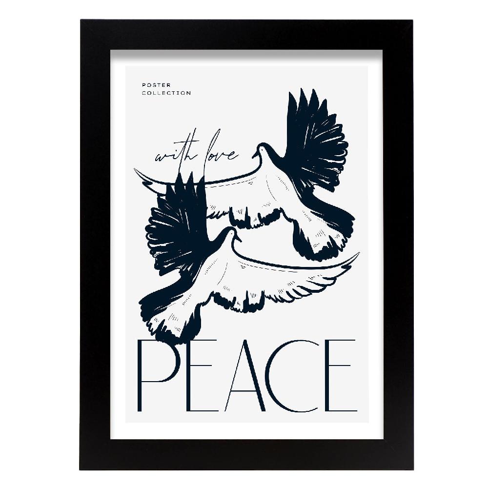 nacnic Póster de Love Doves
