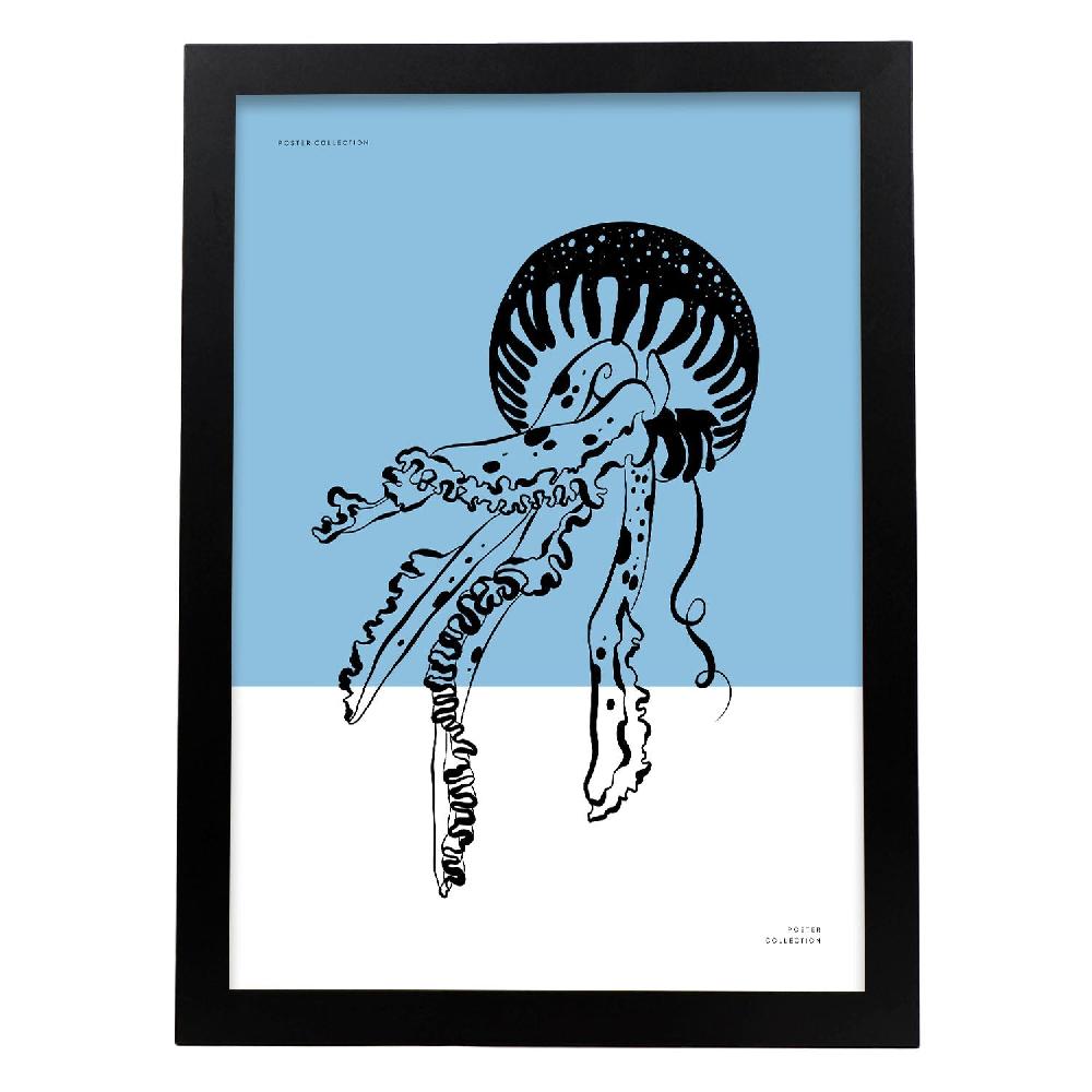 Nacnic Póster De Medusa Pacific Sea Nettle