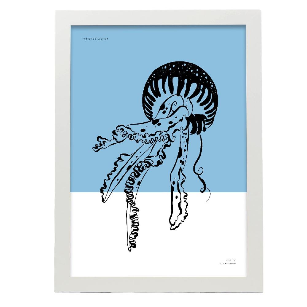 Nacnic Póster De Medusa Pacific Sea Nettle