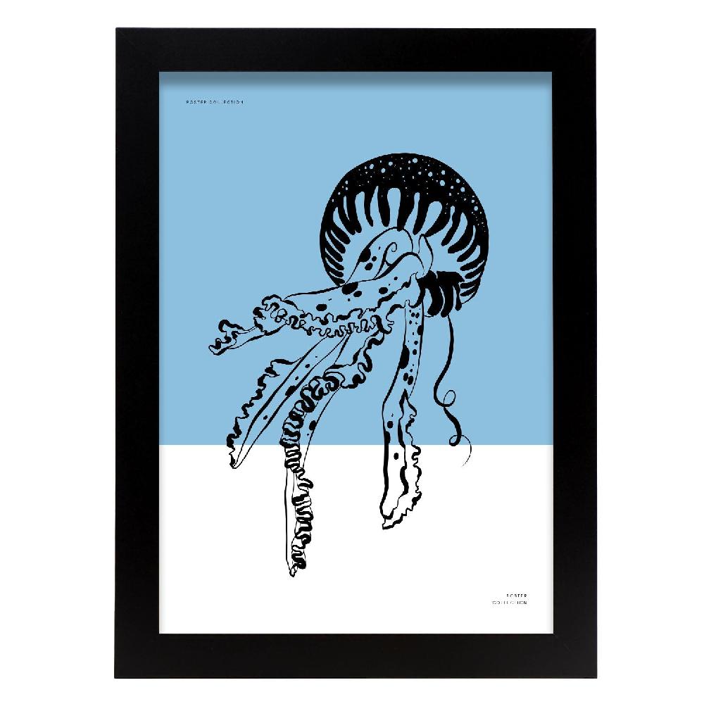 nacnic Póster de Medusa Pacific Sea Nettle