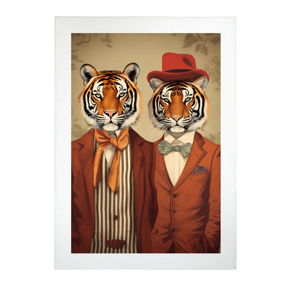 Nacnic Póster De Moda Con Tigres