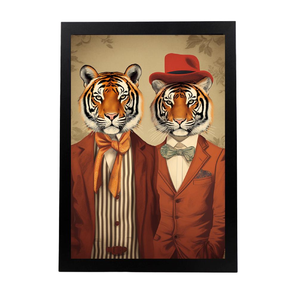 nacnic Póster de Moda con Tigres