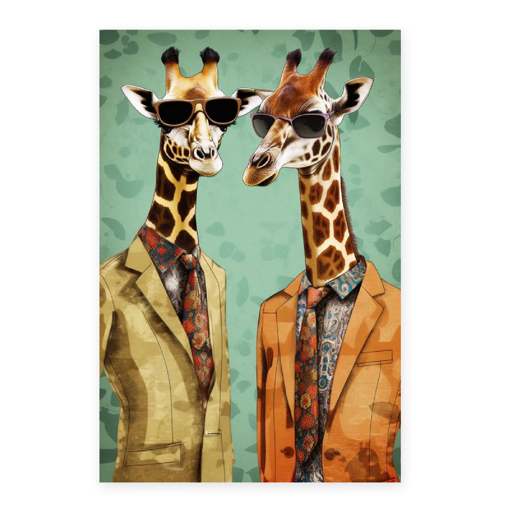 Nacnic Póster De Moda De Jirafas