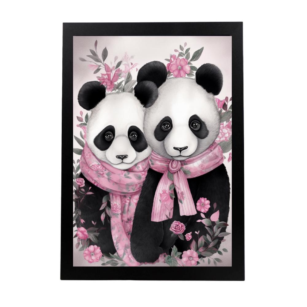 nacnic Póster de Moda de Pandas