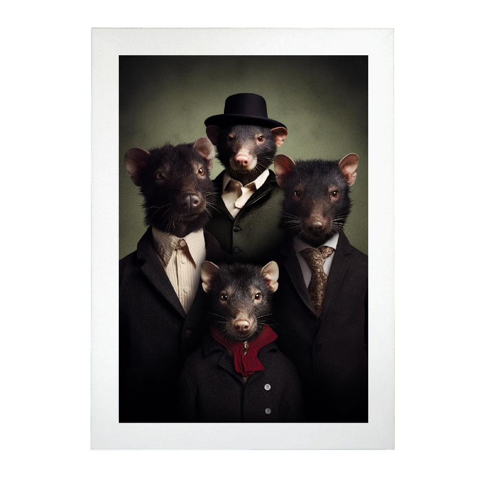 Nacnic Póster De Moda Demonios De Tasmania