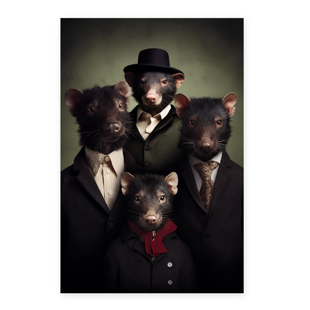 Nacnic Póster De Moda Demonios De Tasmania