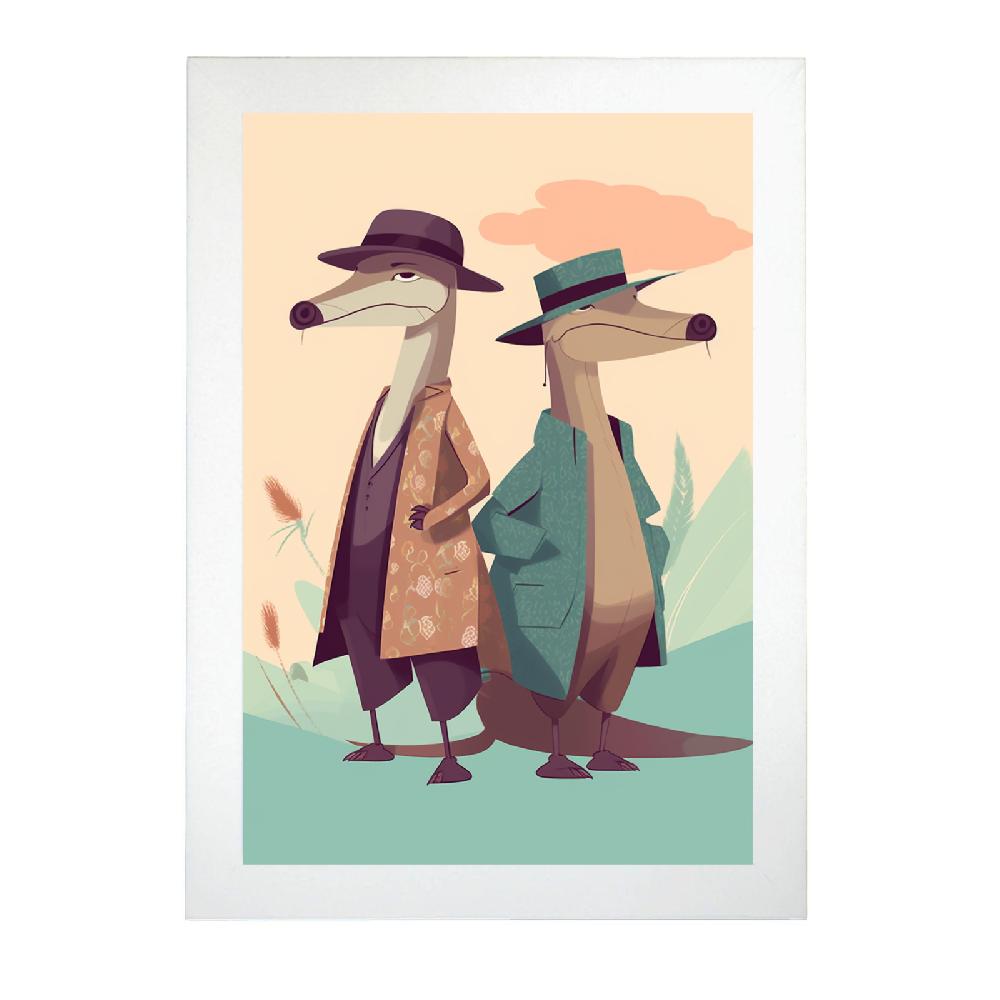 Nacnic Póster De Moda Ornitorrincos